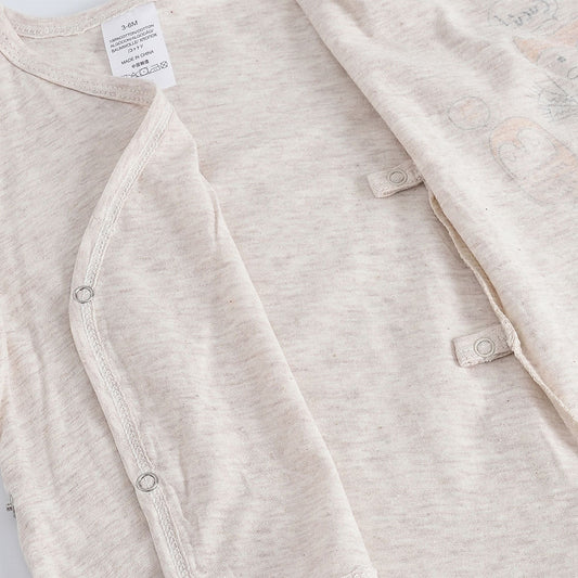 Cotton long sleeve newborn baby boy BODYSUIT