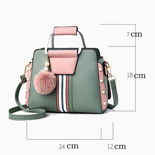 New Luxury Color Patterned Handbag
