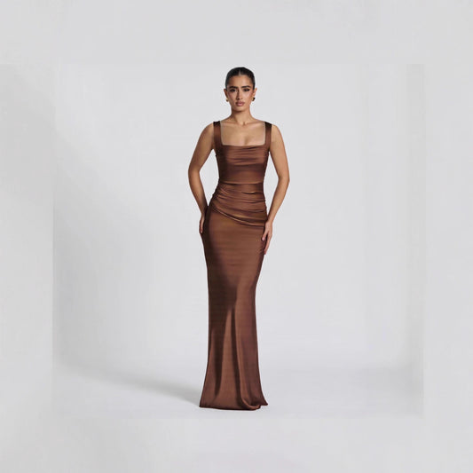 Slimming Strapless Elegant Evening Gown For Banquets