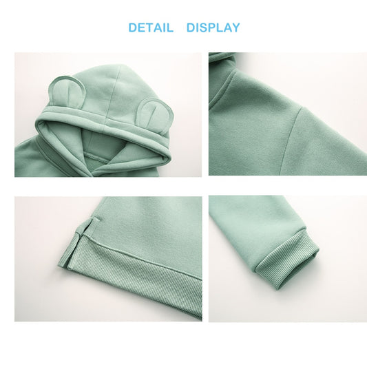 6M - 14 Years Hoodie Fleece Sweatshirt