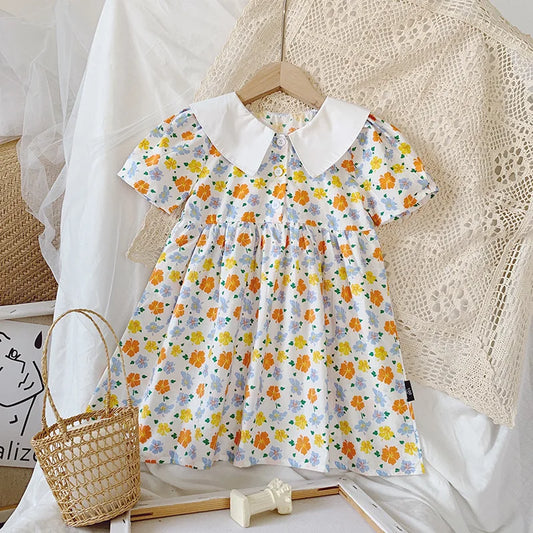 1 - 6 Years Floral Party Dress