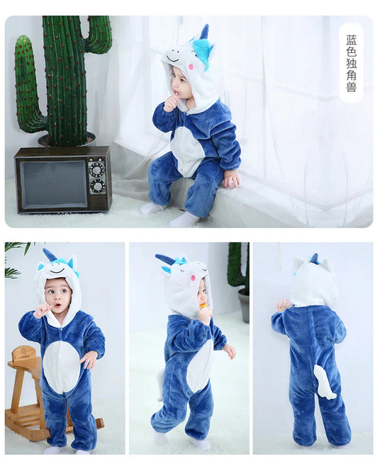 0 - 24 Months Toddler Animal Jumpsuit